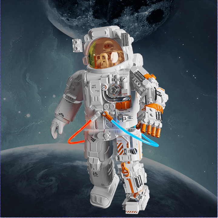 Breaking Dawn Astronaut Building Blocks Toy Model Space Exploration Puzzle Toys