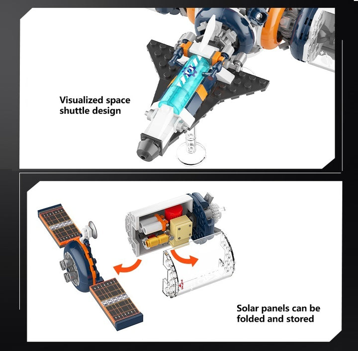 Breaking Dawn Space Station Core Module Building Blocks Collectible Toys