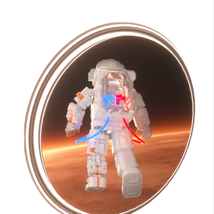 Breaking Dawn Astronaut Building Blocks Toy Model Space Exploration Puzzle Toys
