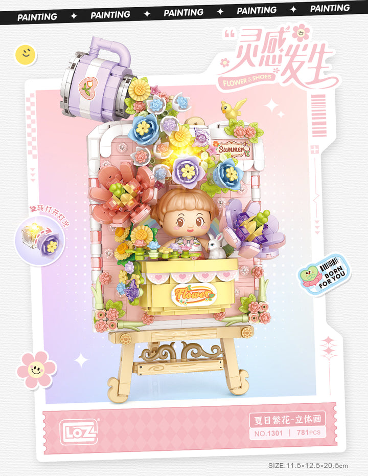 Summer Flower Painting (Set 1301) - heydaystoys