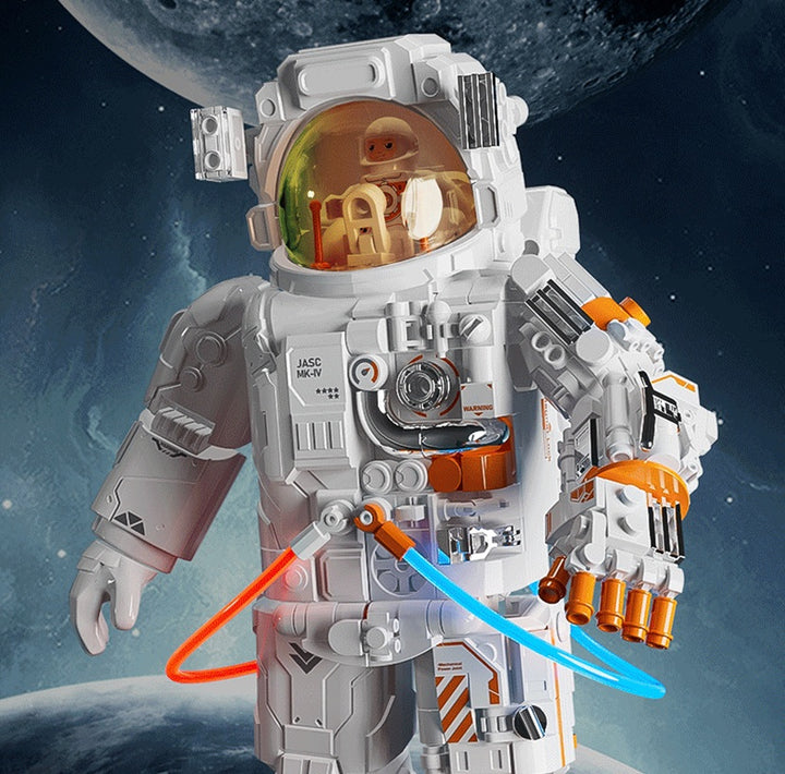 Breaking Dawn Astronaut Building Blocks Toy Model Space Exploration Puzzle Toys