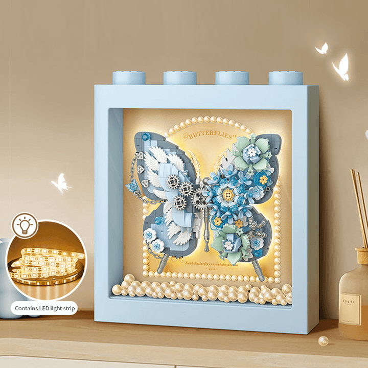 Blue Butterfly Display Frame(Set 1961)
