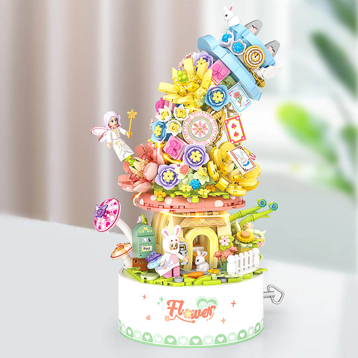 Flower Tower Music Box with Light (Set 1954)