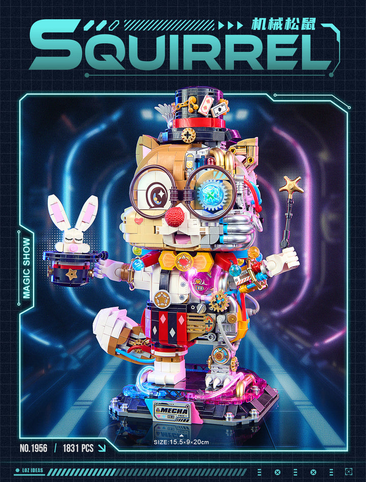 Mechanical Squirrel (Set 1956) - heydaystoys