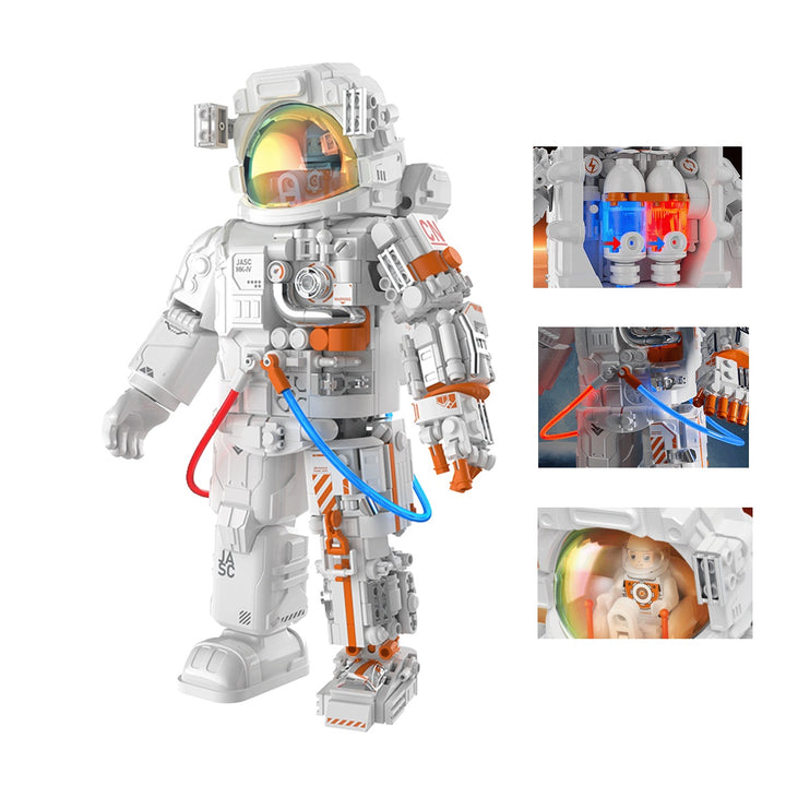Breaking Dawn Astronaut Building Blocks Toy Model Space Exploration Puzzle Toys
