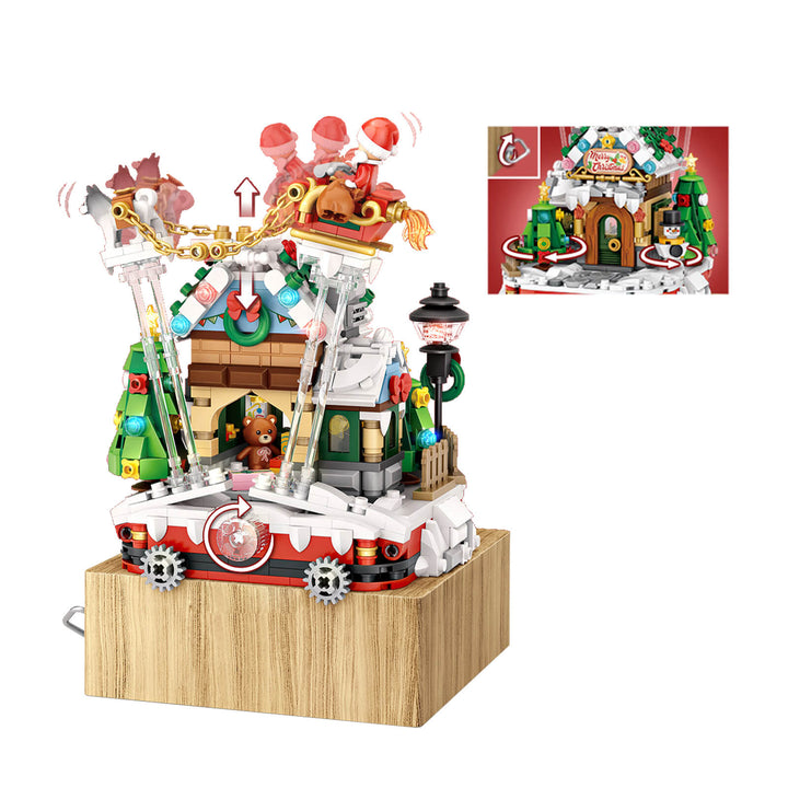 Christmas House Music Box (Set 1238)