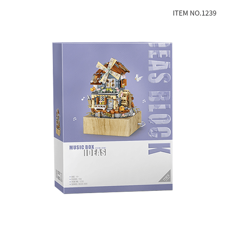 Windmill Music Box (Set 1239)