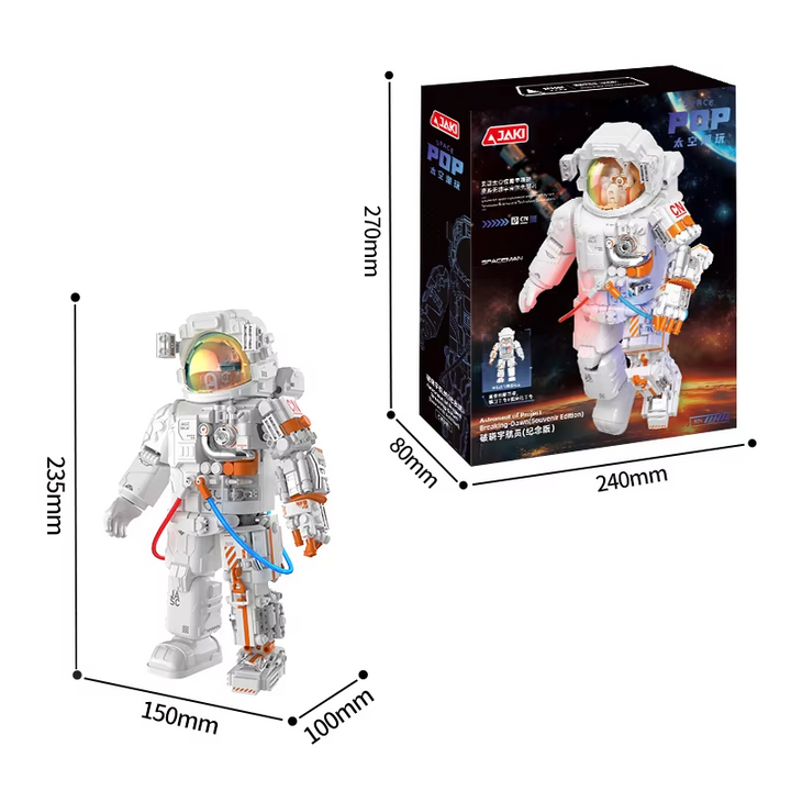 Breaking Dawn Astronaut Building Blocks Toy Model Space Exploration Puzzle Toys