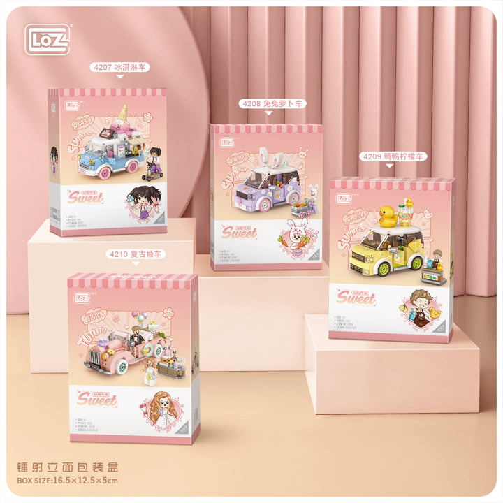 Vintage Wedding Car (Set 4210) - heydaystoys