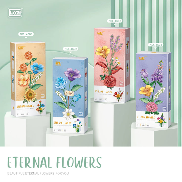Eternal Flowers (Lavender Edition)(Set 4604) - heydaystoys