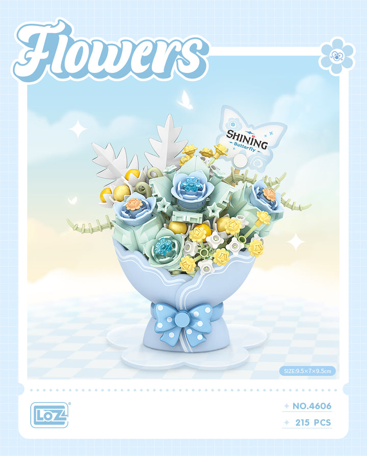 Mini Flower Bouquet - Shining Butterfly