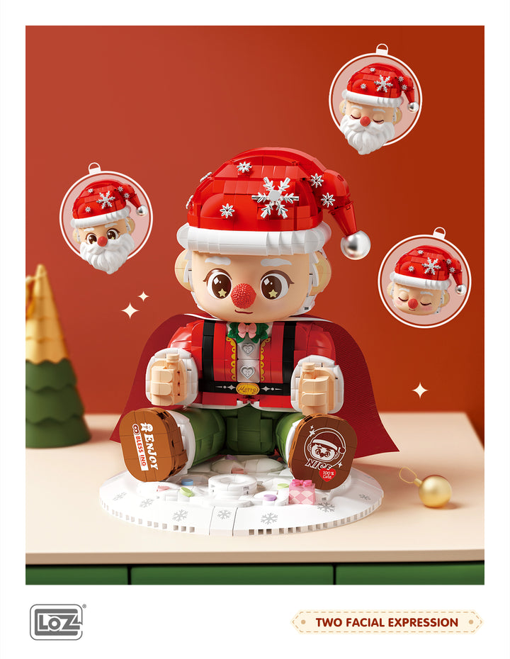 Santa Claus with christmas tree(set 4911)