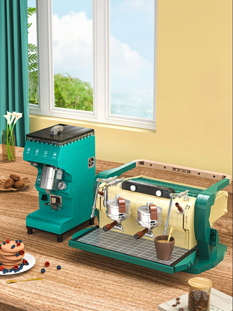 BLOCK COFFEE Verona Espresso Machine(set 16802) – Heydaystoys