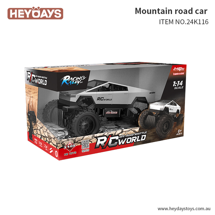 Cybertruck Remote Control RC Tesla Truck Scale Car 4WD Off Road Gift Kids Adults