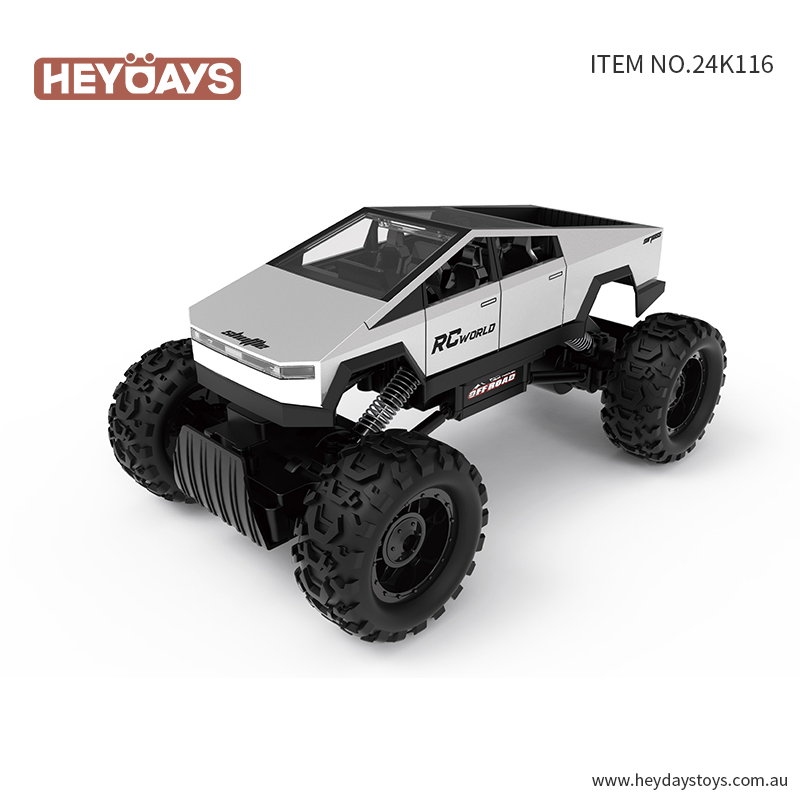 Cybertruck Remote Control RC Tesla Truck Scale Car 4WD Off Road Gift Kids Adults