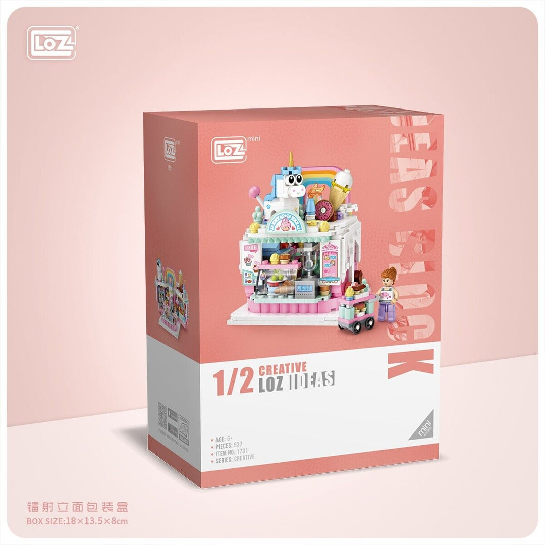 LOZ Amusement/Theme Park Cake Shop Mini Building Blocks (537 Pcs) 1731