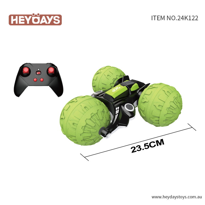 Amphibious Remote Control Car 1:12 Scale Large RC Stunt 360° Rotating Kids Adult