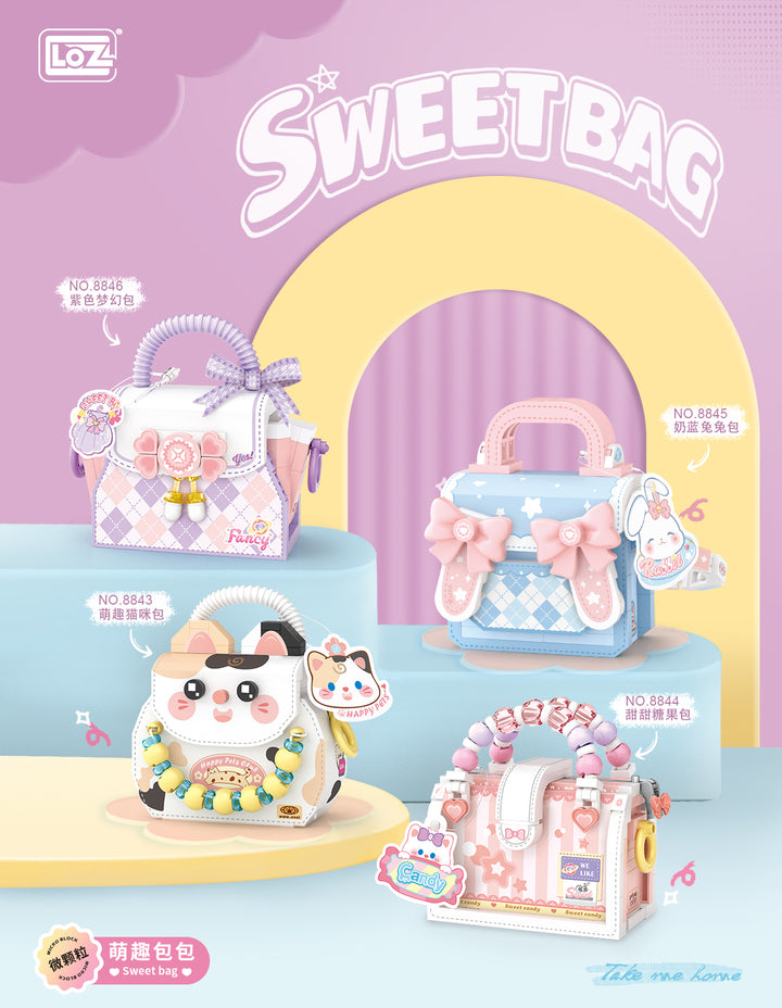 Sweet Bag(Set 8843-8846) - heydaystoys