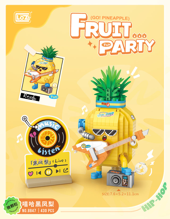 Fruit Party(Set 8847-8850) - heydaystoys