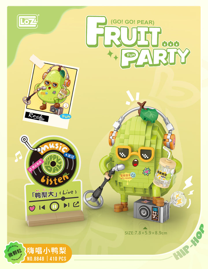 Fruit Party(Set 8847-8850) - heydaystoys