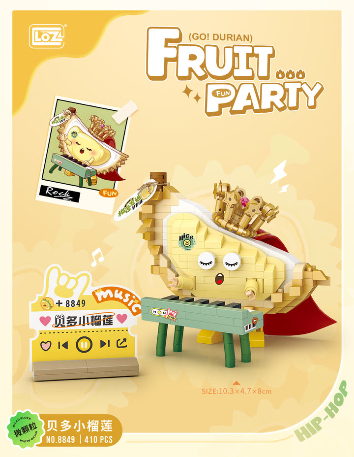 Fruit Party(Set 8847-8850) - heydaystoys