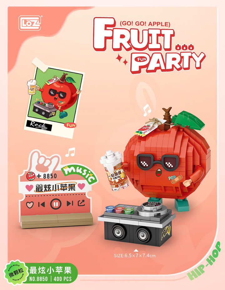 Fruit Party(Set 8847-8850) - heydaystoys