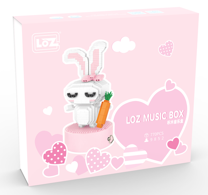 Rabbit Music Box (Set 9852) - heydaystoys