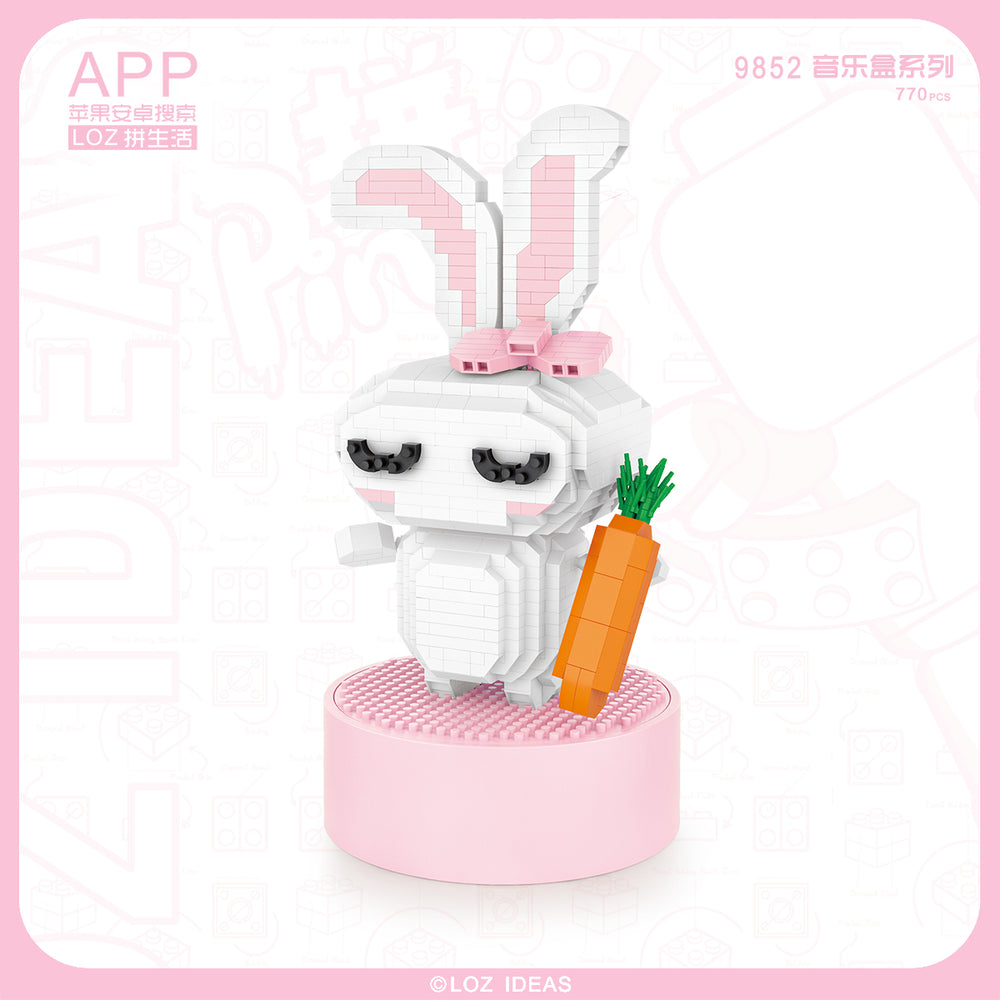 Rabbit Music Box (Set 9852) - heydaystoys