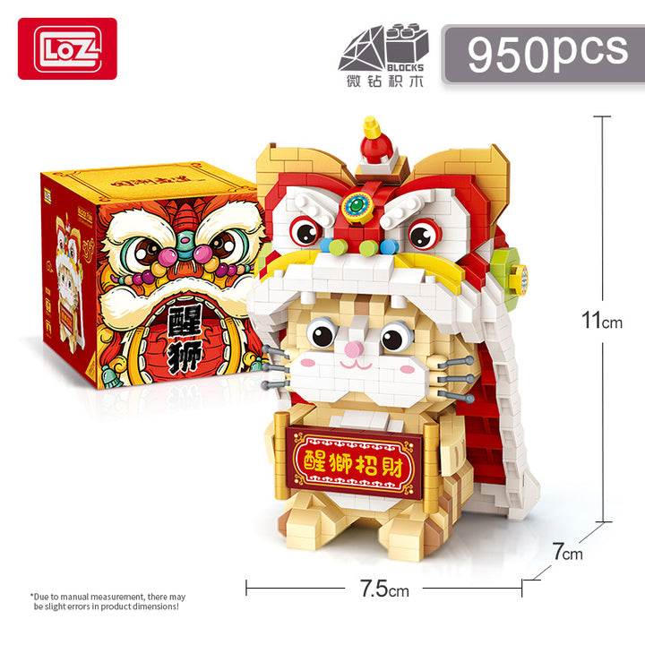 Dancing Lion (Set 9258) - heydaystoys