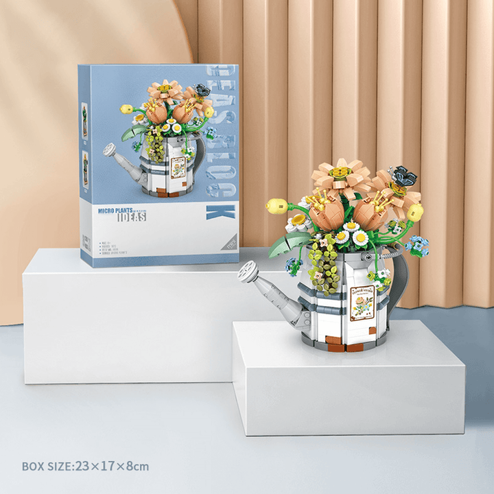 Watering Can with Flower(Set 1936)
