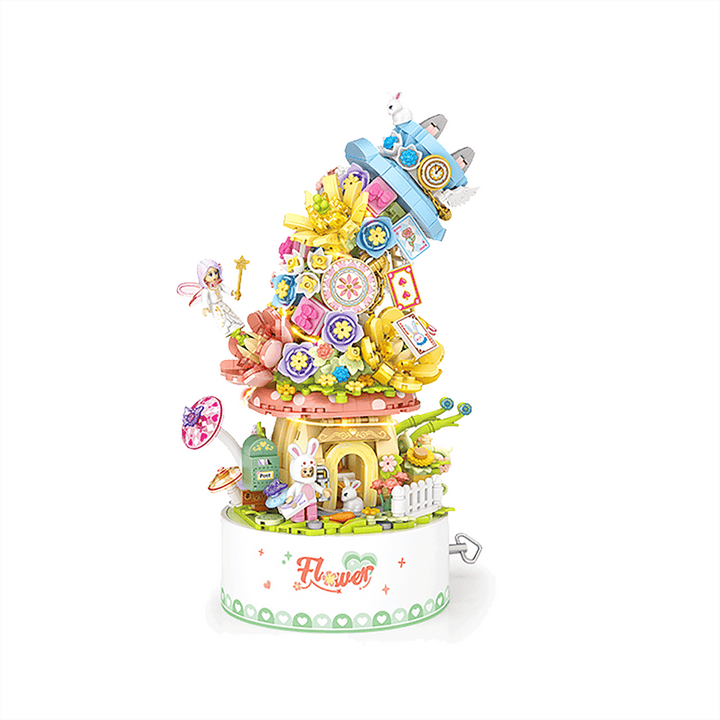 Flower Tower Music Box with Light (Set 1954)