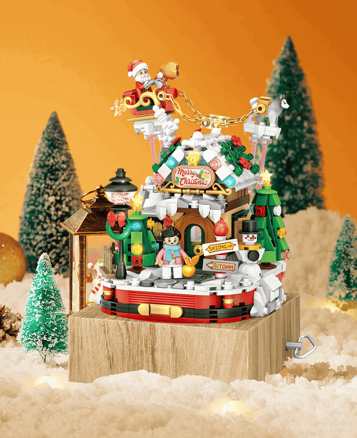 Christmas House Music Box (Set 1238)