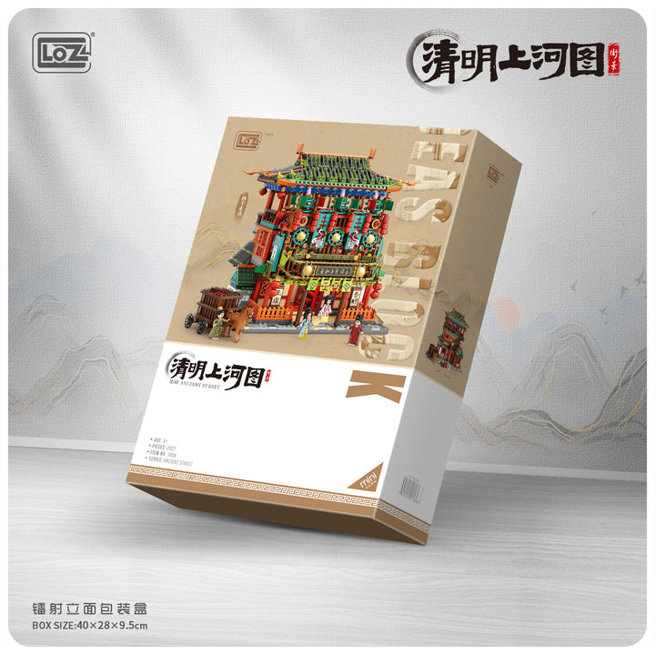 ”Along the River During the Qingming Festival“ Sun Yang Main Shop (Set 1056) - heydaystoys