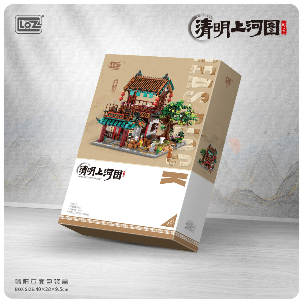 ”Along the River During the Qingming Festival“ Scene (Set 1058) - heydaystoys