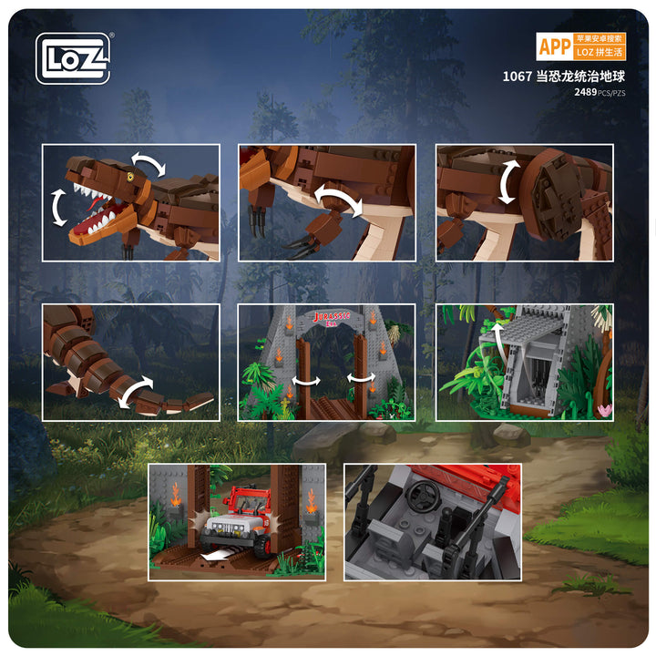 Jurassic Adventure (Set 1067) - heydaystoys
