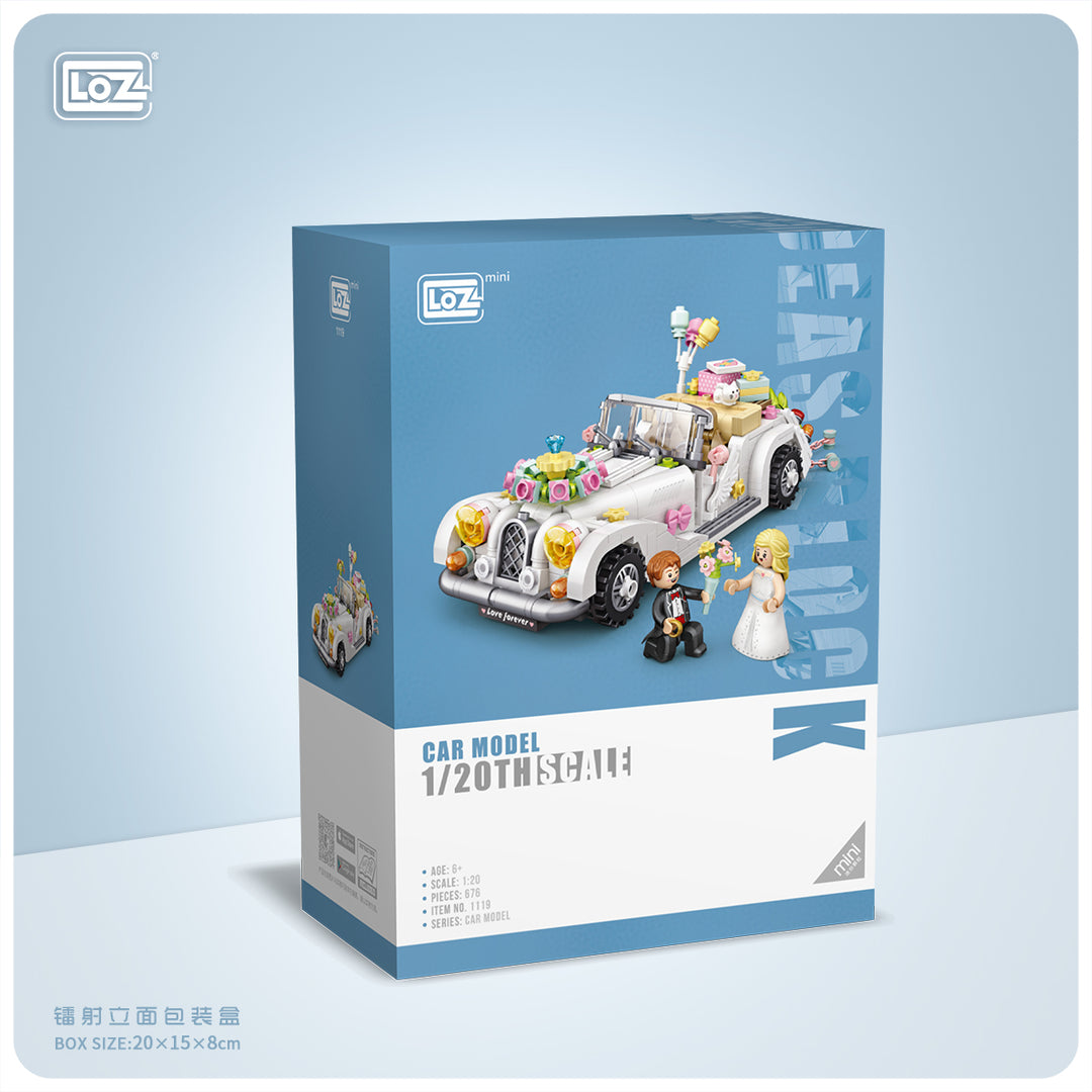 Wedding Car Building (Set 1119) - heydaystoys