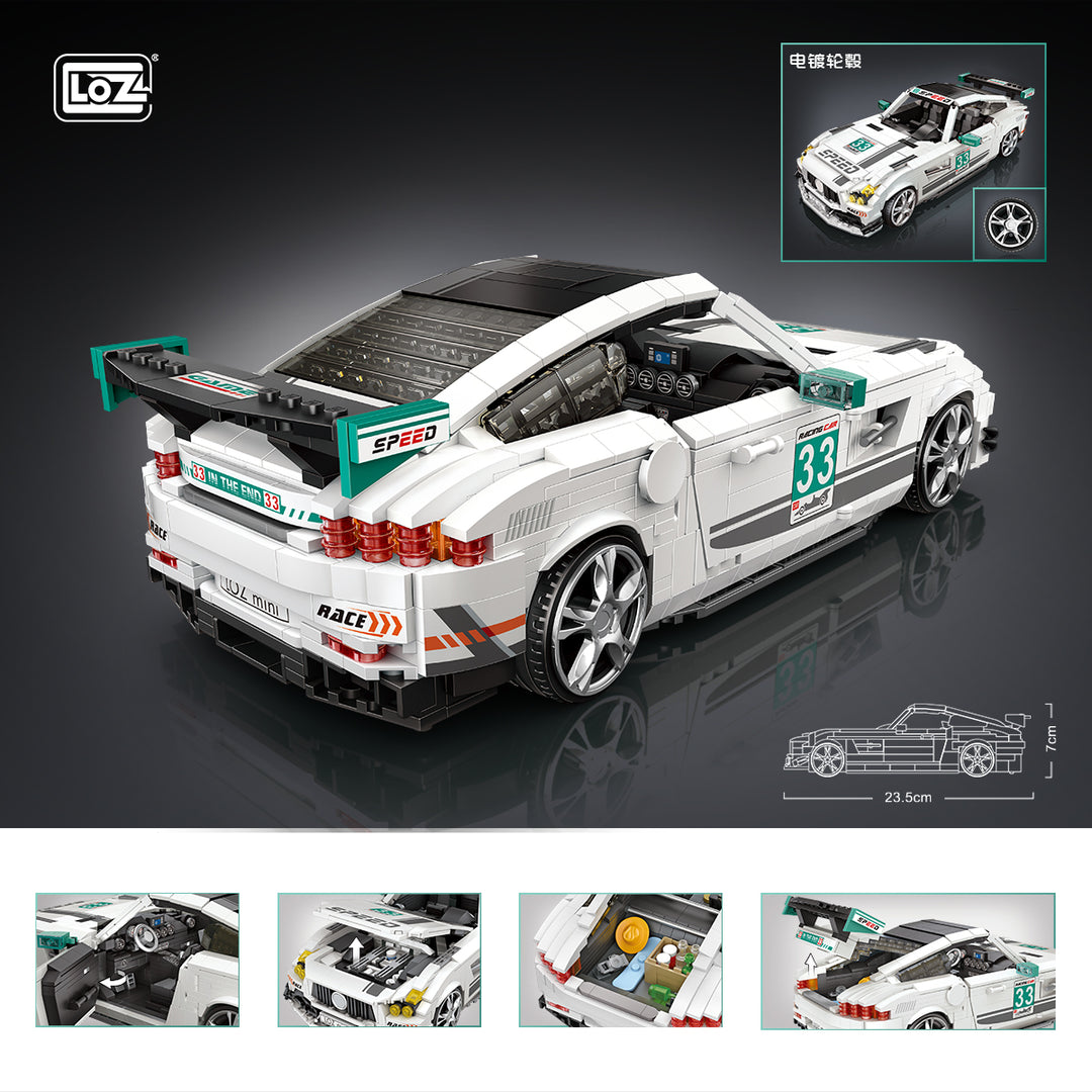 Speed Racing Car (Set 1128) - heydaystoys