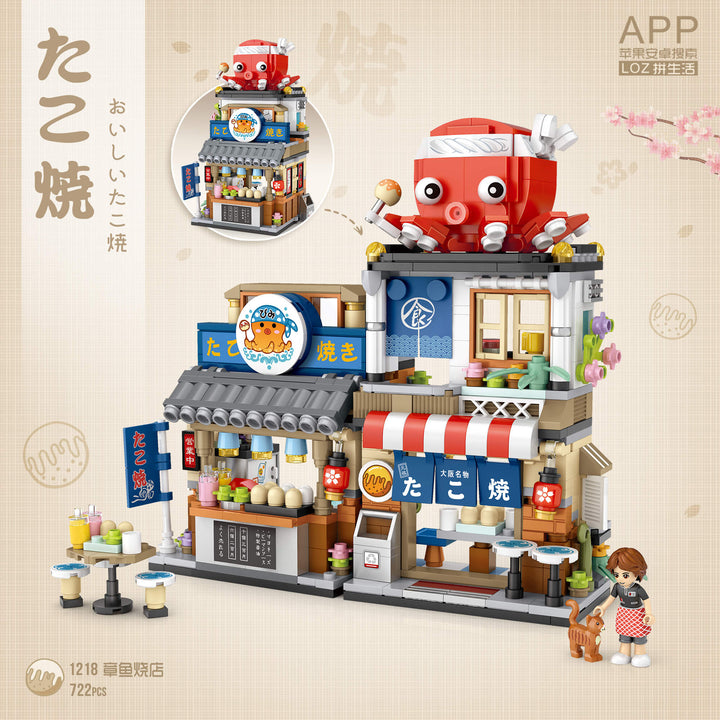 Takoyaki Shop (Set 1218) - heydaystoys