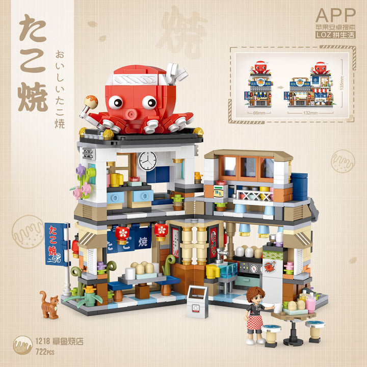 Takoyaki Shop (Set 1218) - heydaystoys
