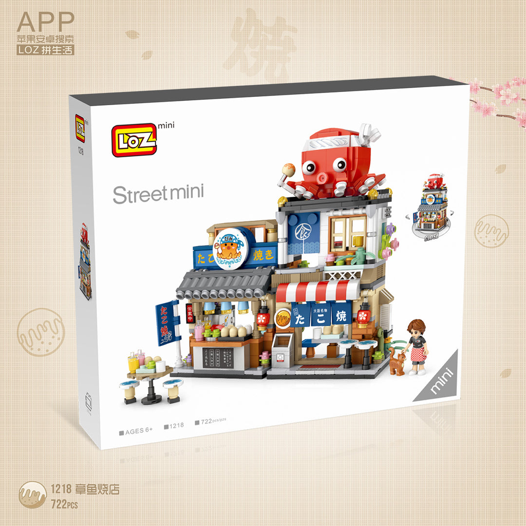 Takoyaki Shop (Set 1218) - heydaystoys