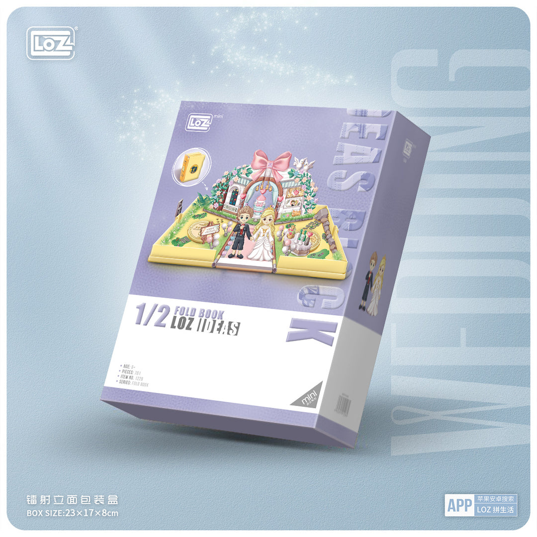 Wedding Fold Book (Set 1228) - heydaystoys