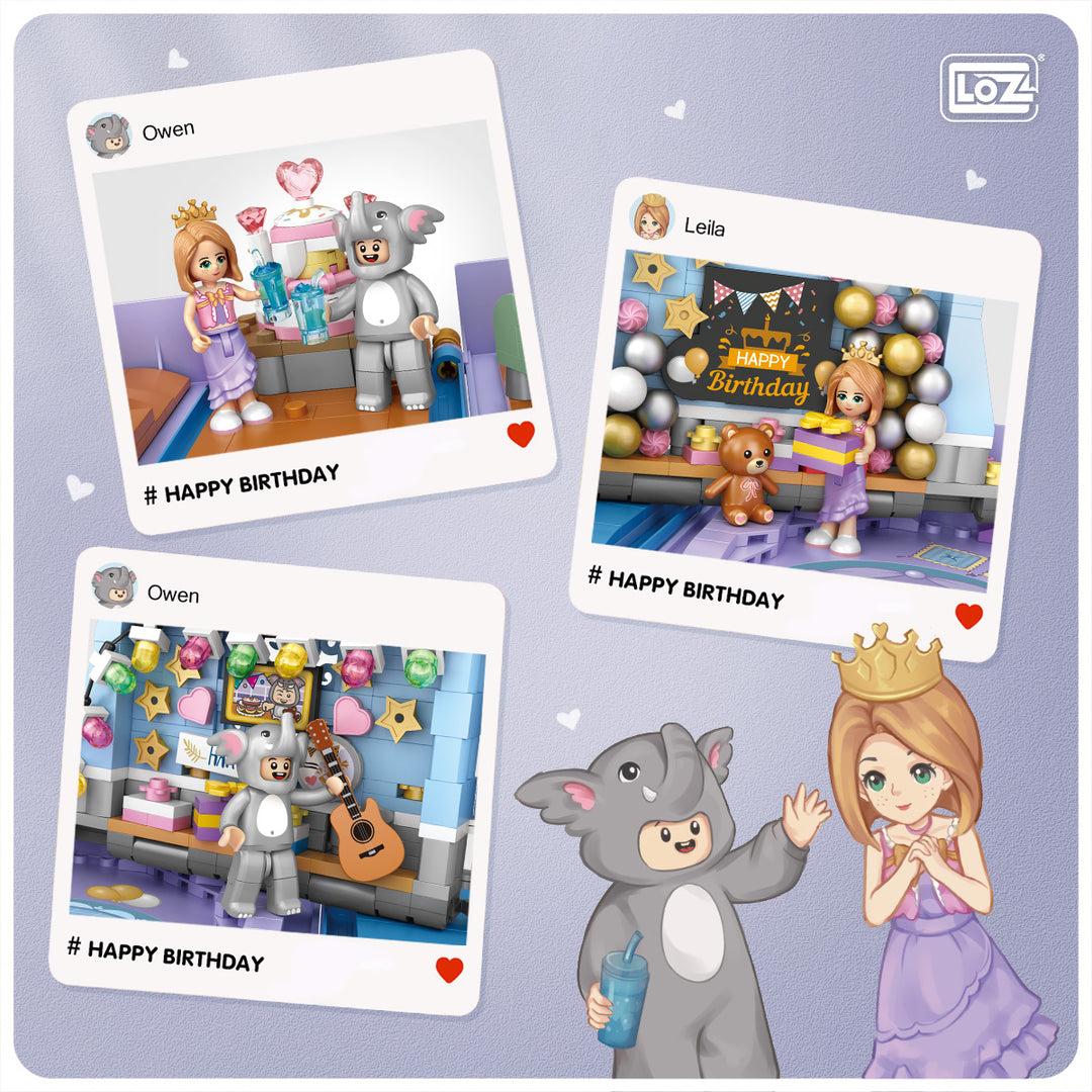 Brithday Fold Book  (Set 1229) - heydaystoys