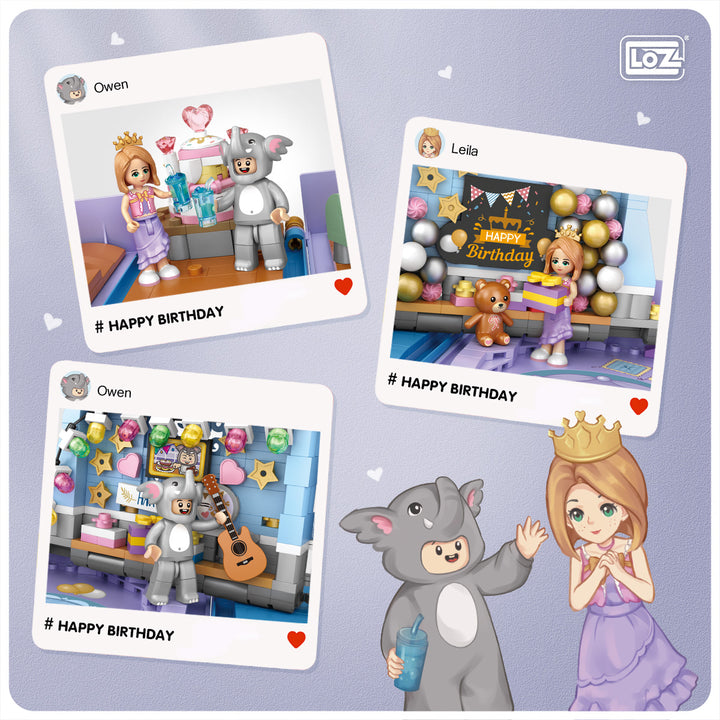 Brithday Fold Book  (Set 1229) - heydaystoys