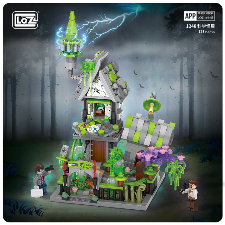 Science Monster House (Set 1248) - heydaystoys