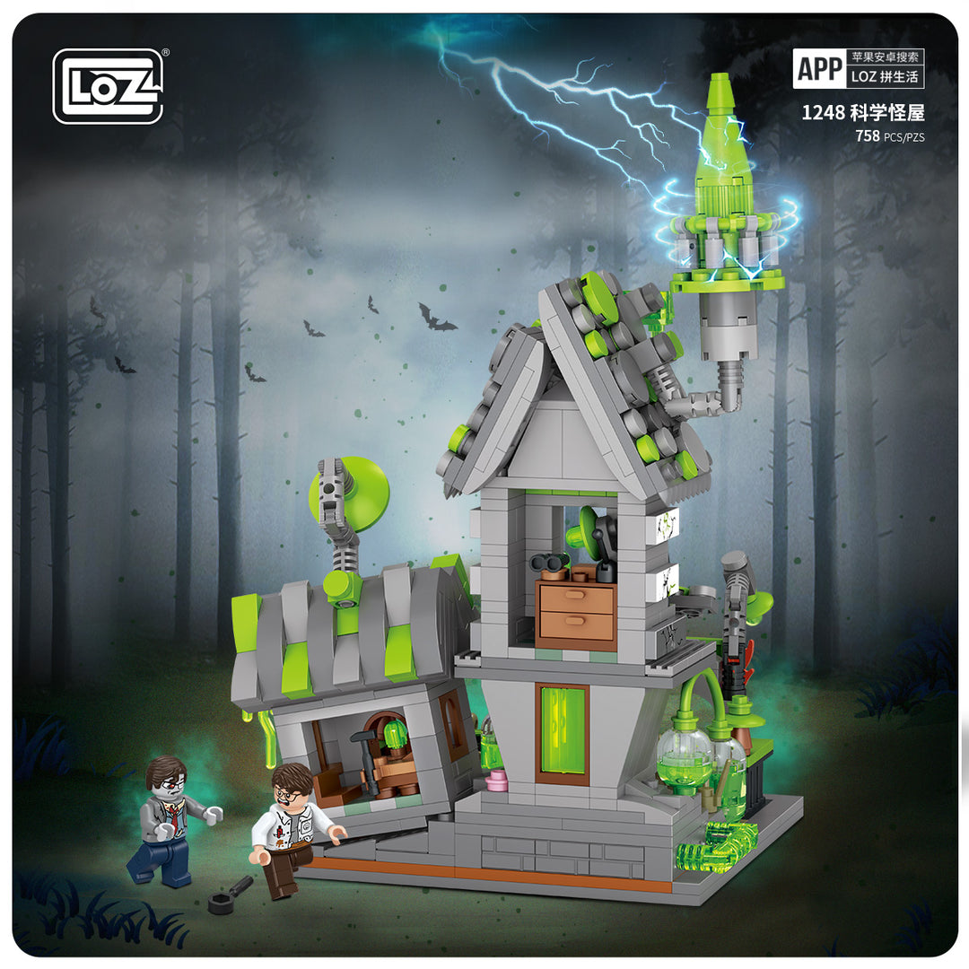 Science Monster House (Set 1248) - heydaystoys