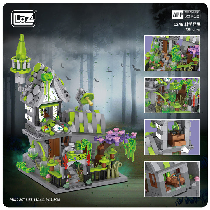 Science Monster House (Set 1248) - heydaystoys