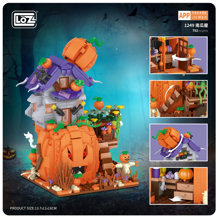 Pumpkin House (Set 1249) - heydaystoys