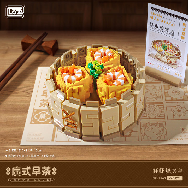 Shrimp Dumplings "Shao Mai" (Set 1260) - heydaystoys
