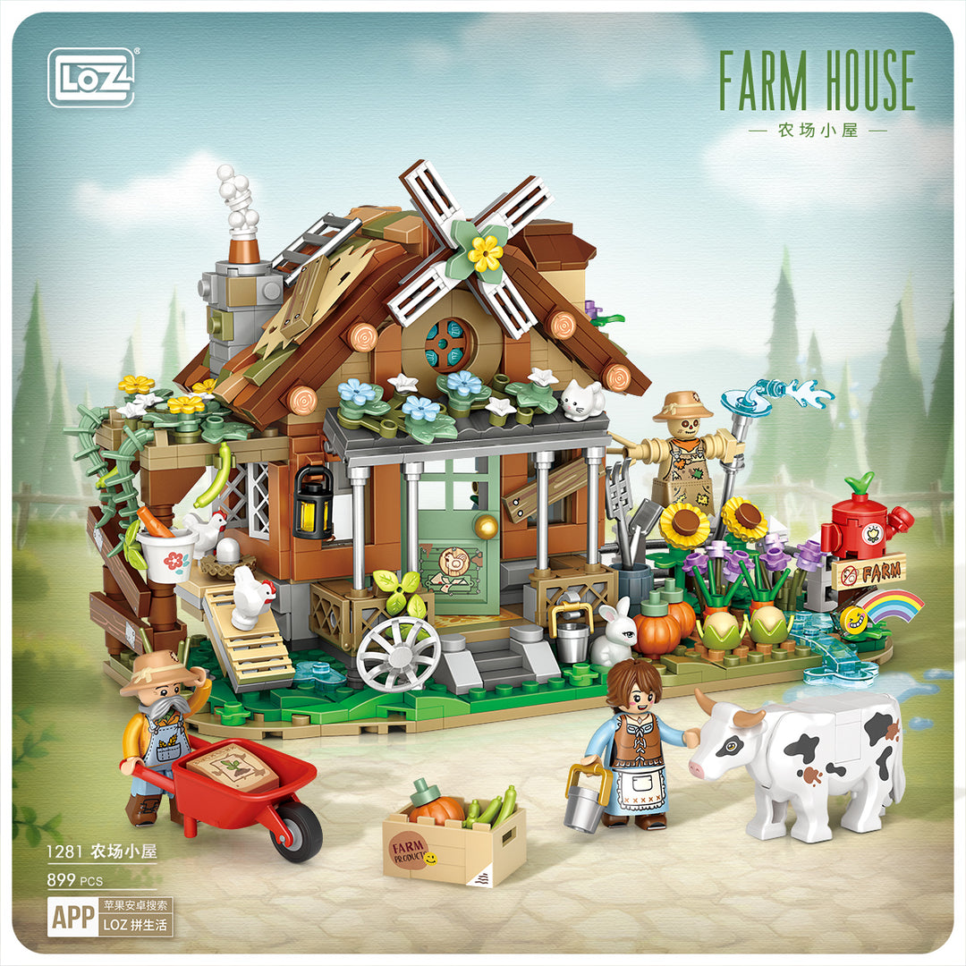 Farm House (Set 1281) - heydaystoys