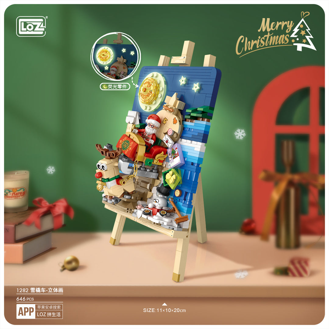 Sleigh Car Painting (Set 1282) - heydaystoys